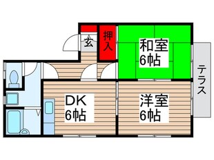 サンプラザの物件間取画像